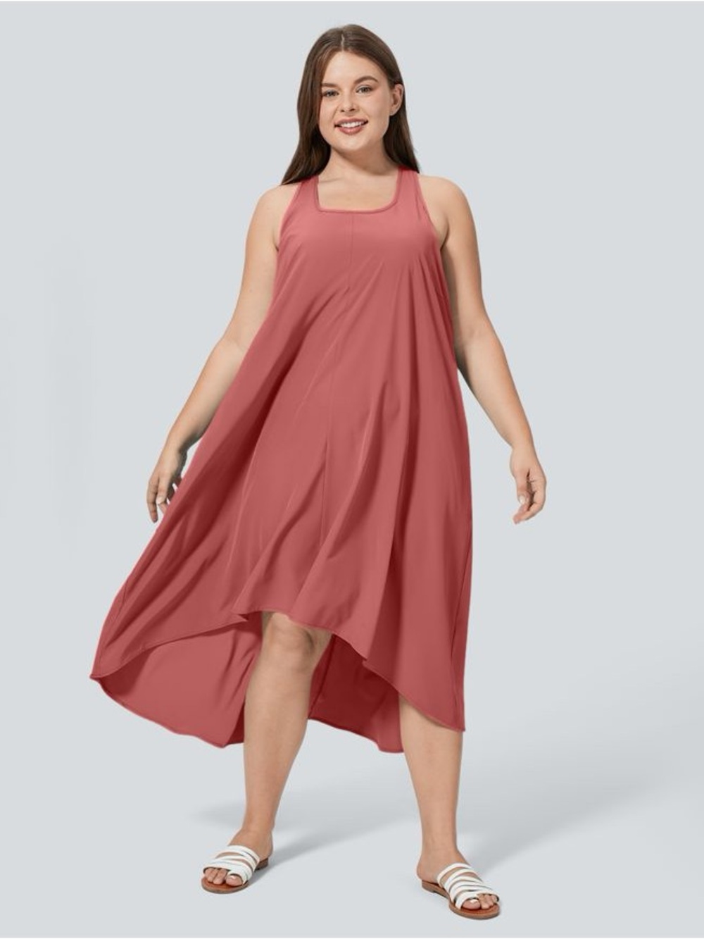 NWT Halara Breezeful Athletic Dress size 3x with built in bra